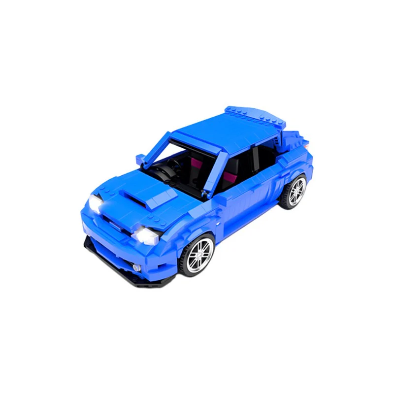 (Gobricks version) 1143pcs MOC Subaru Impreza WRX STI Hatchback GRB LEGO Compatible - Image 5