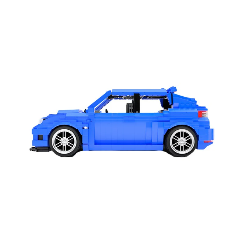 (Gobricks version) 1143pcs MOC Subaru Impreza WRX STI Hatchback GRB LEGO Compatible - Image 6