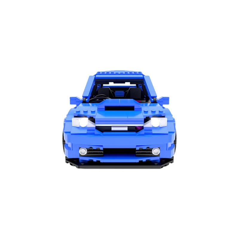 (Gobricks version) 1143pcs MOC Subaru Impreza WRX STI Hatchback GRB LEGO Compatible - Image 7