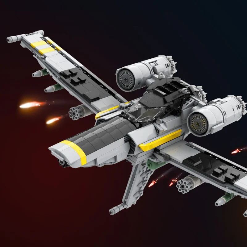 (Gobricks version) 1174pcs MOC Helldivers Eagle Close Air Support LEGO Compatible - Image 11