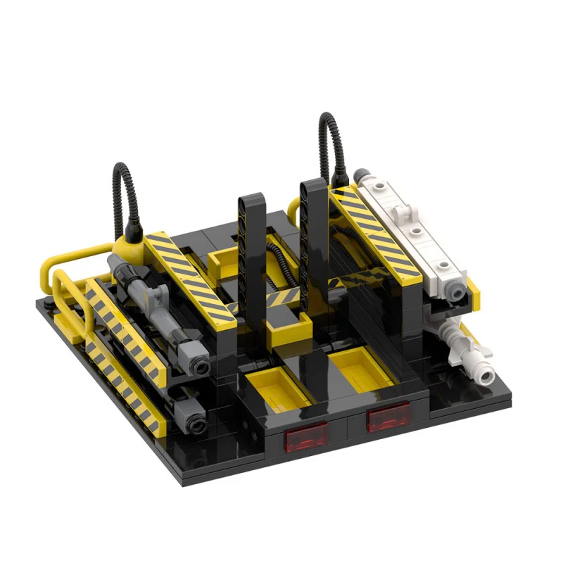 (Gobricks version) 1174pcs MOC Helldivers Eagle Close Air Support LEGO Compatible - Image 7