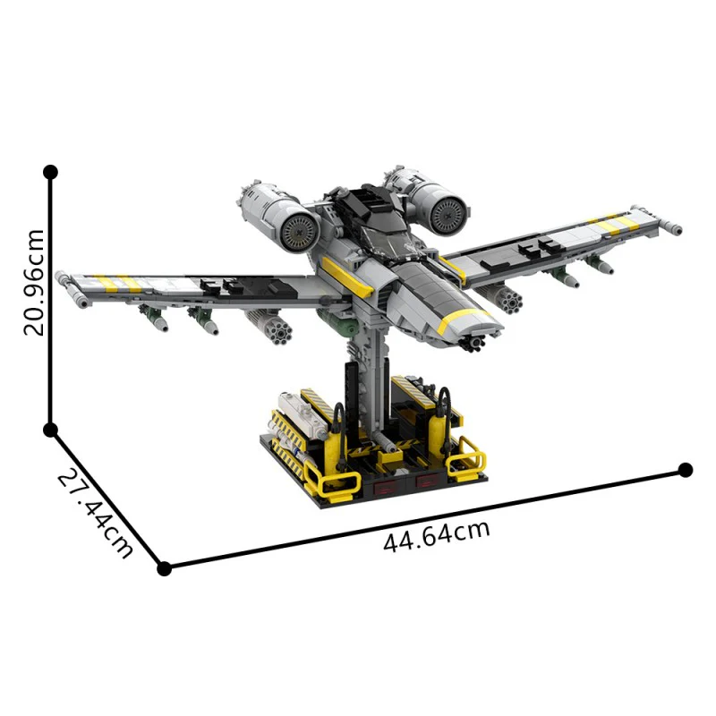 (Gobricks version) 1174pcs MOC Helldivers Eagle Close Air Support LEGO Compatible - Image 8