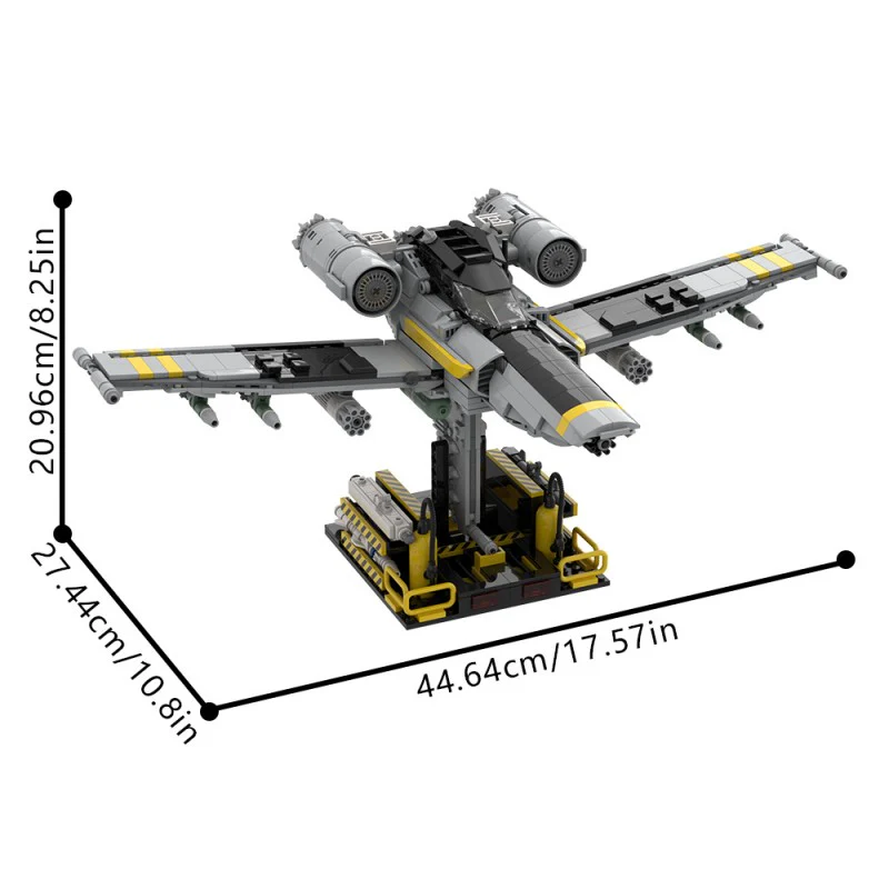 (Gobricks version) 1174pcs MOC Helldivers Eagle Close Air Support LEGO Compatible - Image 9