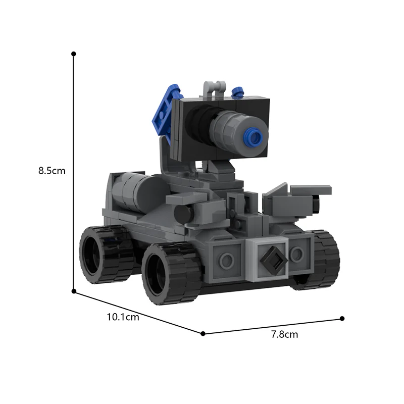 121pcs Skibidi Toilet(Blaster Tank) - Image 2