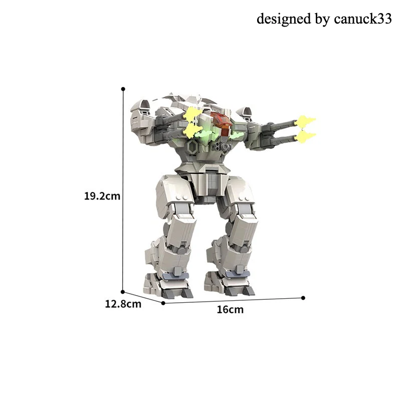 (Gobricks version) 1247pcs MOC Rifleman Battletech LEGO Compatible - Image 5