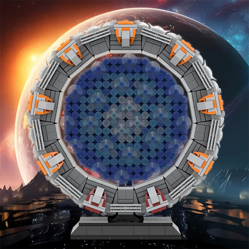 (Gobricks version) 1257pcs MOC Stargate Milky Way LEGO Compatible - Image 2
