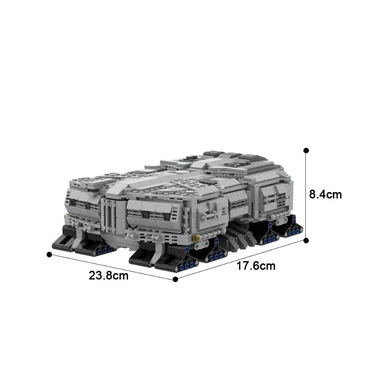(Gobricks version) 1350pcs MOC Dune Spice Harvester LEGO Compatible - Image 4