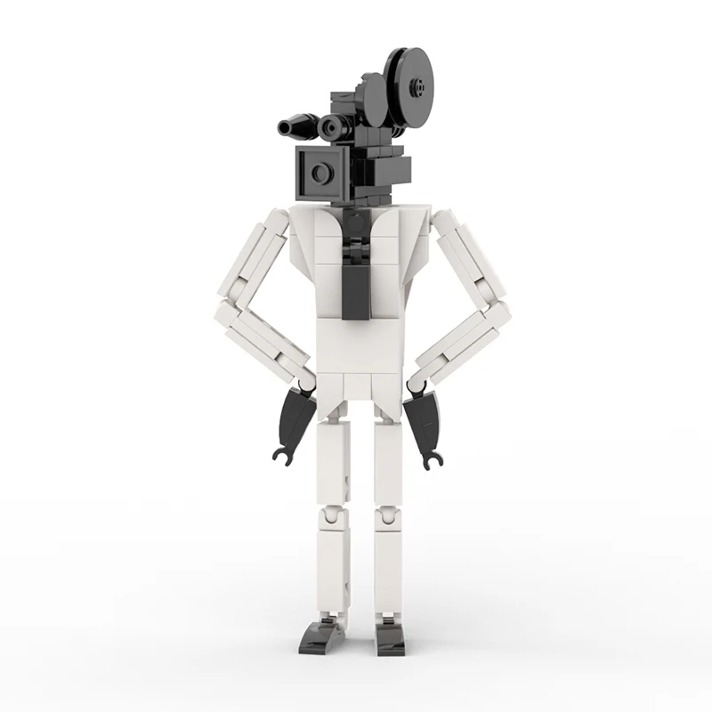 140pcs Skibidi Toilet（Scientist Cameraman） - Image 4