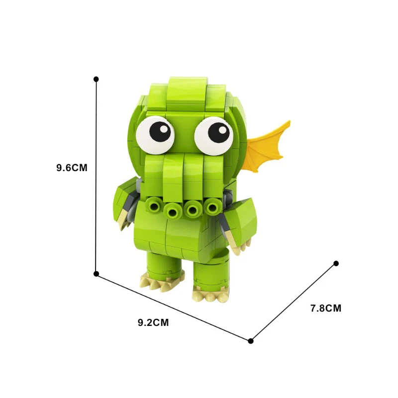 (Gobricks version) 144pcs MOC Cthulhu LEGO Compatible - Image 3