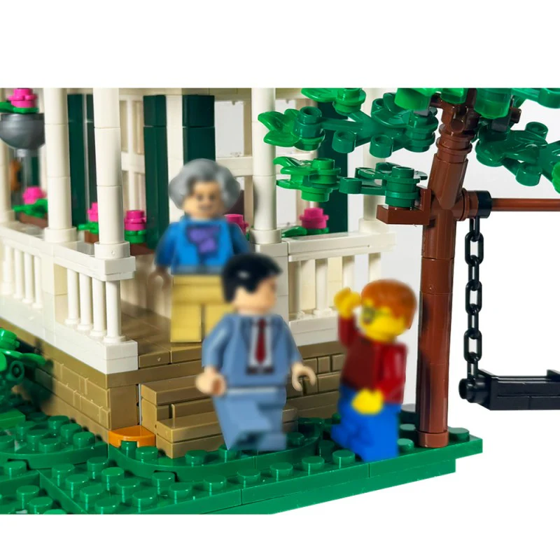 (Gobricks version) 1466pcs MOC-226545 Gump Family Home - Image 2