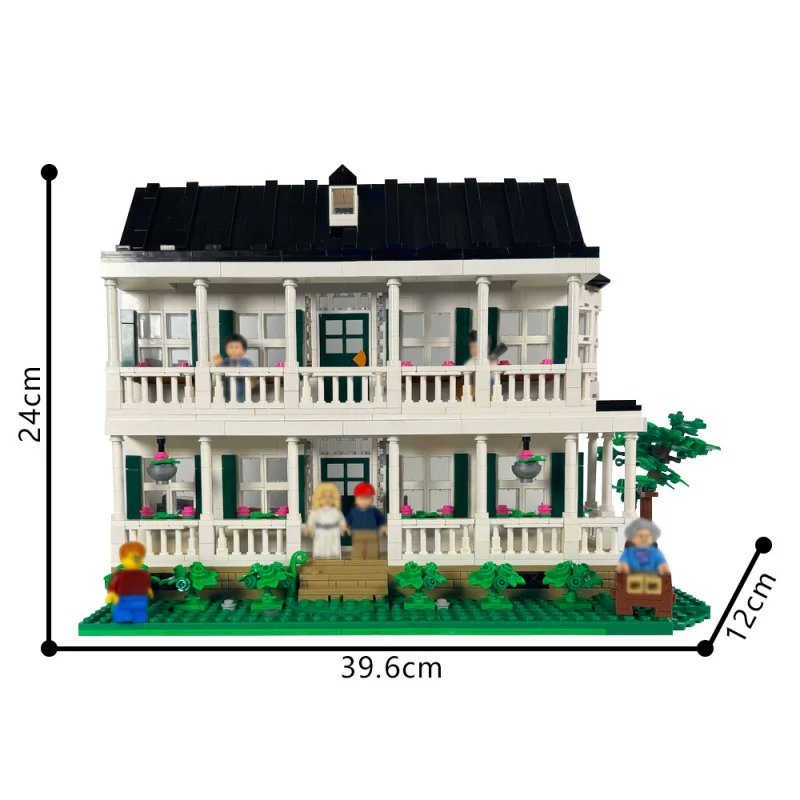 (Gobricks version) 1466pcs MOC-226545 Gump Family Home - Image 4