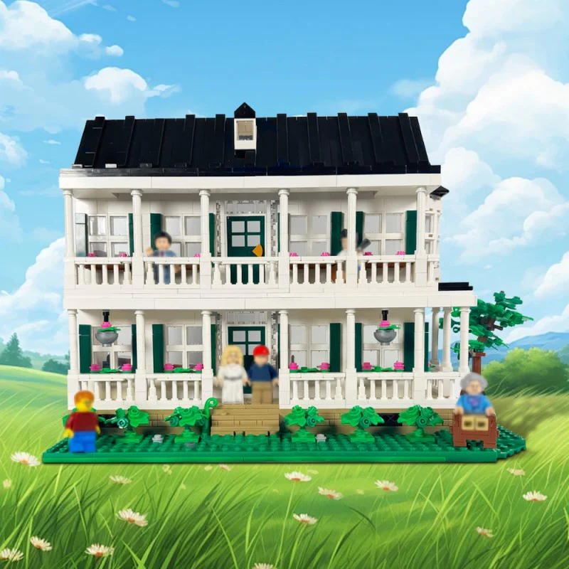 (Gobricks version) 1466pcs MOC-226545 Gump Family Home - Image 7