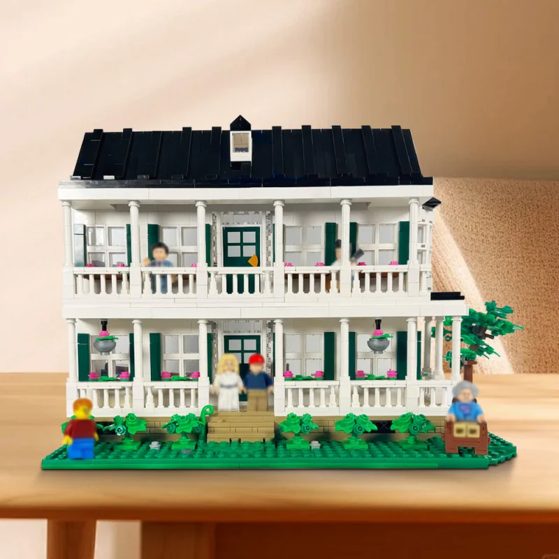 (Gobricks version) 1466pcs MOC-226545 Gump Family Home - Image 9