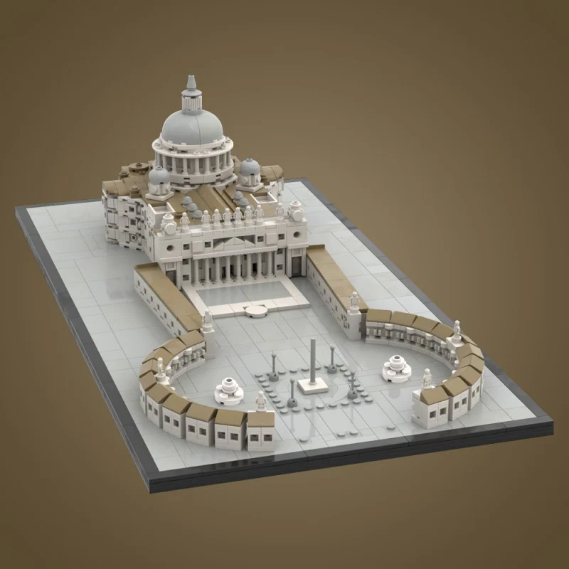 (Gobricks version) 1471pcs MOC-218958 Saint Peter's Basilica - Image 10