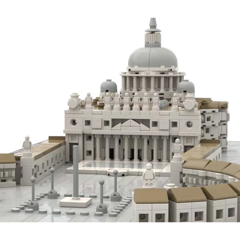 (Gobricks version) 1471pcs MOC-218958 Saint Peter's Basilica - Image 2