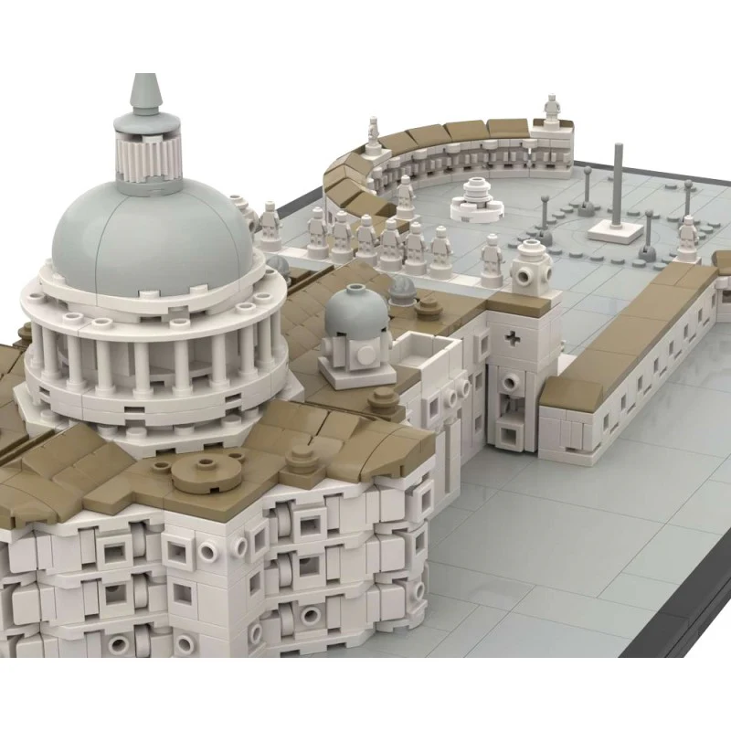 (Gobricks version) 1471pcs MOC-218958 Saint Peter's Basilica - Image 3