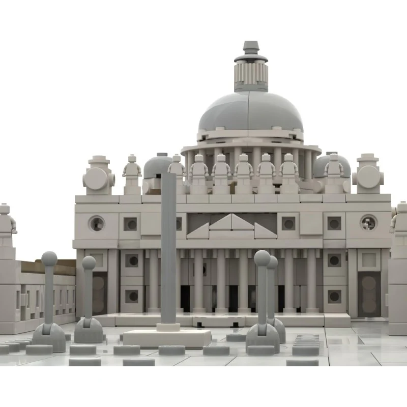 (Gobricks version) 1471pcs MOC-218958 Saint Peter's Basilica - Image 4