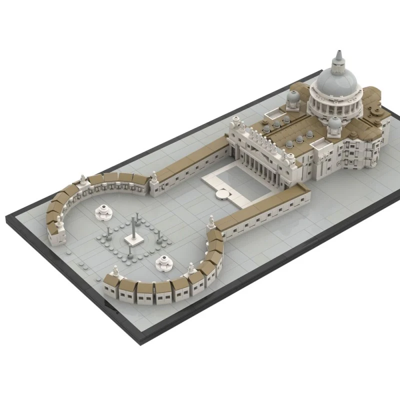 (Gobricks version) 1471pcs MOC-218958 Saint Peter's Basilica - Image 5