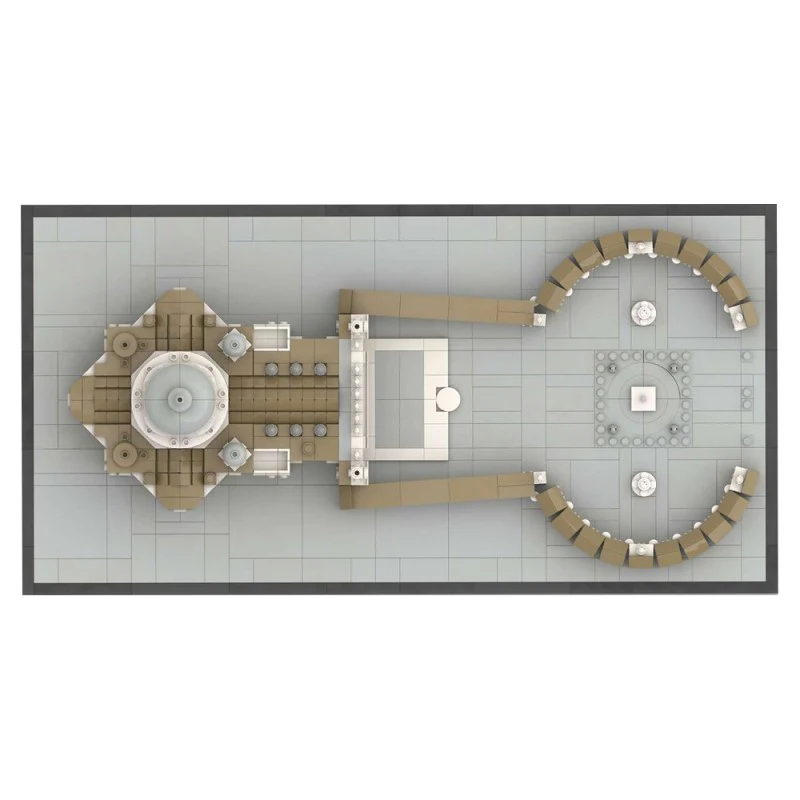 (Gobricks version) 1471pcs MOC-218958 Saint Peter's Basilica - Image 6