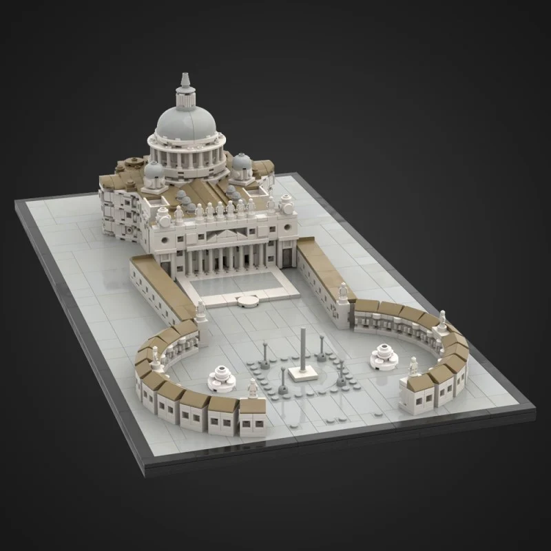 (Gobricks version) 1471pcs MOC-218958 Saint Peter's Basilica - Image 9