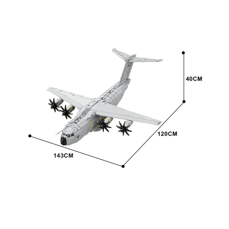(Gobricks version) 14793pcs MOC Airbus A400M Atlas LEGO Compatible - Image 4