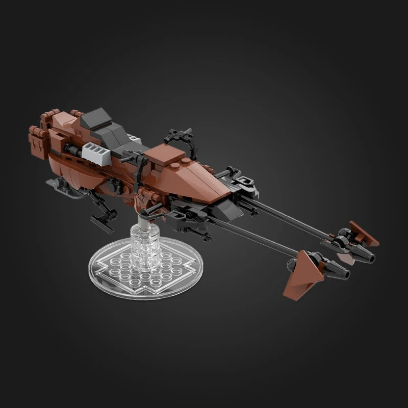 (Gobricks version) 147pcs MOC Imperial Speeder Bike - Image 11