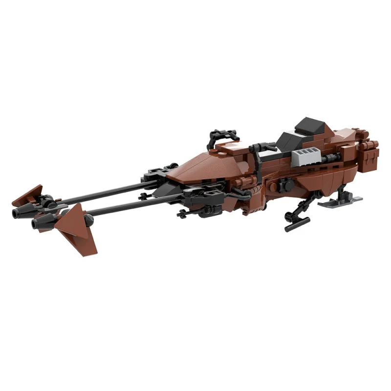 (Gobricks version) 147pcs MOC Imperial Speeder Bike - Image 4