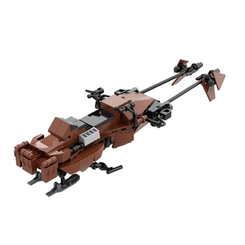 (Gobricks version) 147pcs MOC Imperial Speeder Bike - Image 5
