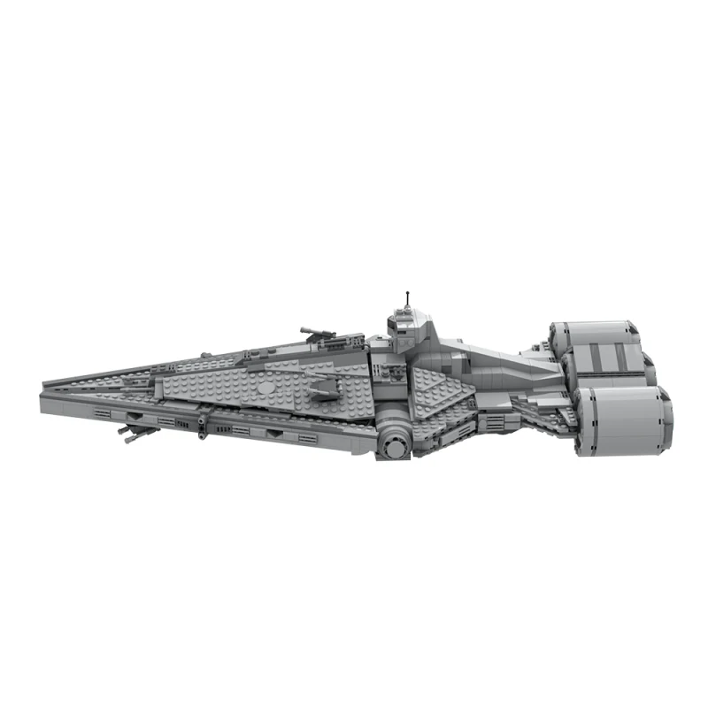 (Gobricks version) 1509pcs MOC Imperial Arquitens class light cruiser - Image 4