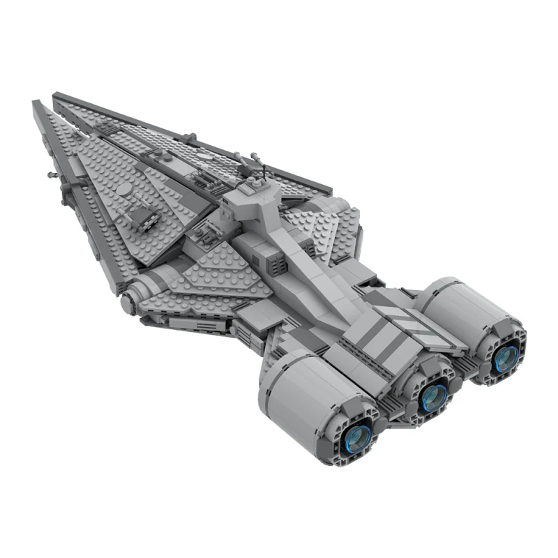 (Gobricks version) 1509pcs MOC Imperial Arquitens class light cruiser - Image 5