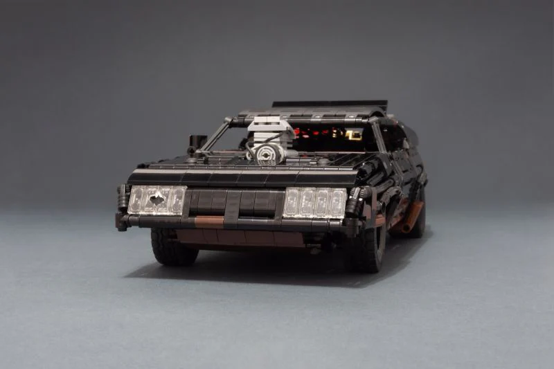 (Gobricks version) 1510pcs MOC Mad Max Black Interceptor LEGO Compatible - Image 10