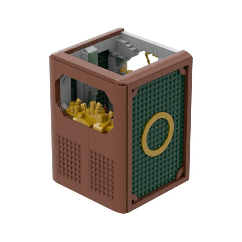 (Gobricks version) 1518pcs MOC-222251 Book Nook - Smaug - Image 4