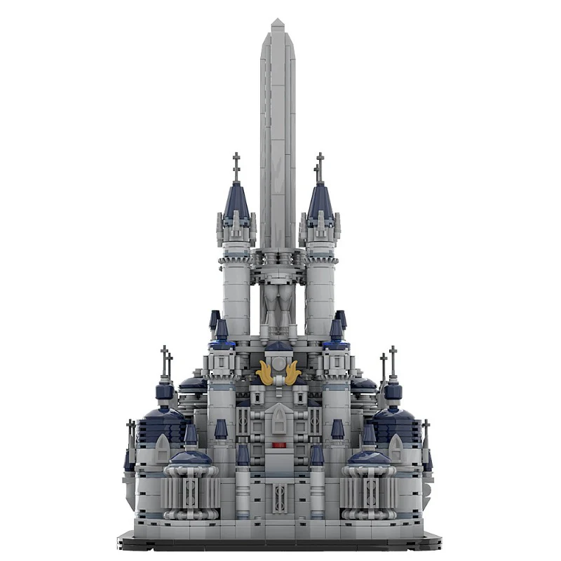 (Gobricks version) 1533pcs MOC Final Fantasy IX Alexandria Castle LEGO Compatible - Image 5