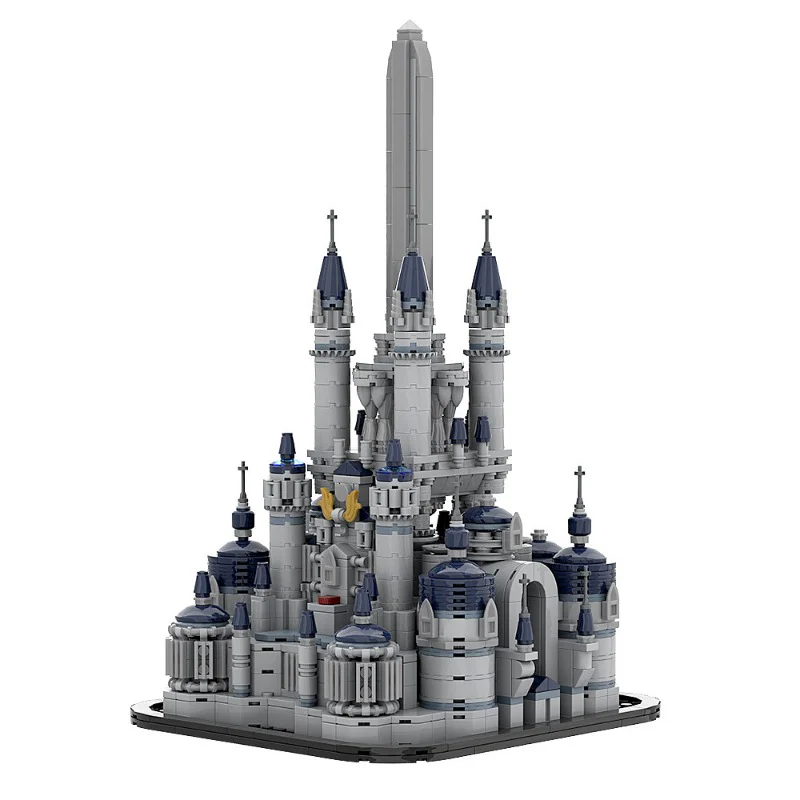 (Gobricks version) 1533pcs MOC Final Fantasy IX Alexandria Castle LEGO Compatible - Image 6