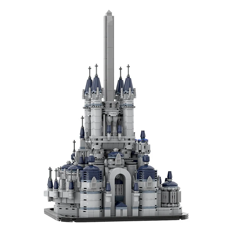 (Gobricks version) 1533pcs MOC Final Fantasy IX Alexandria Castle LEGO Compatible - Image 7
