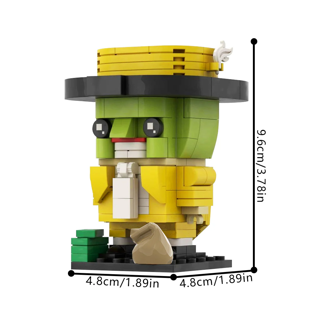 (Gobricks version) 156pcs MOC-208400 The Mask - Image 5