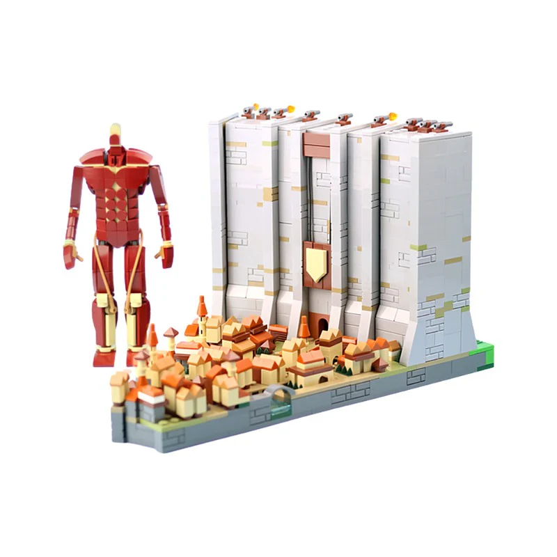 (Gobricks version) 1609pcs MOC The Wall LEGO Compatible - Image 2