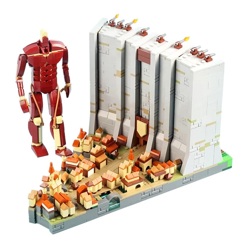 (Gobricks version) 1609pcs MOC The Wall LEGO Compatible - Image 5