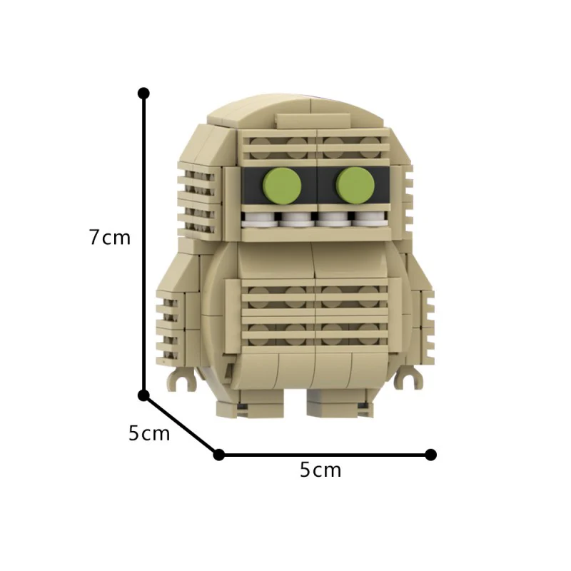 (Gobricks version) 161pcs MOC Murray Hotel Transylvania Brickheadz LEGO Compatible - Image 3