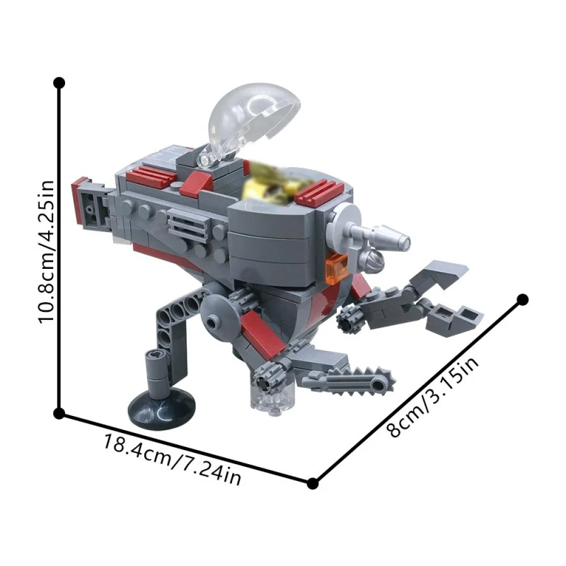 (Gobricks version) 163pcs MOC-212576 Captivator CAP-2 - Image 3