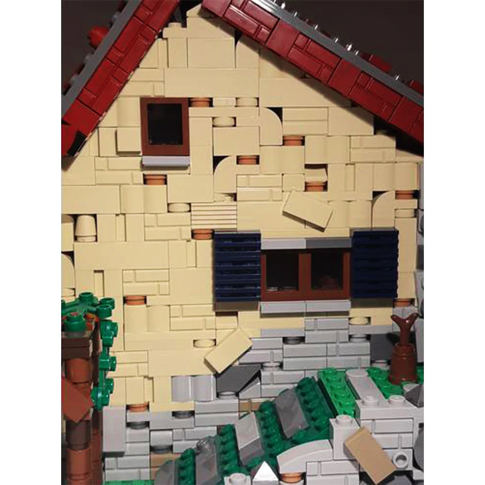 (Gobricks version) 1648pcs MOC Link's House Breath of the Wild LEGO Compatible - Image 3
