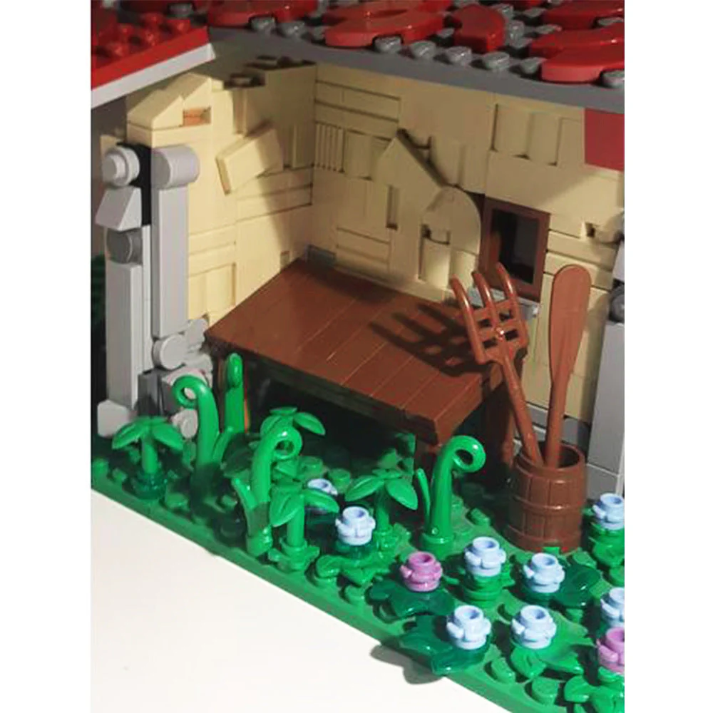 (Gobricks version) 1648pcs MOC Link's House Breath of the Wild LEGO Compatible - Image 4