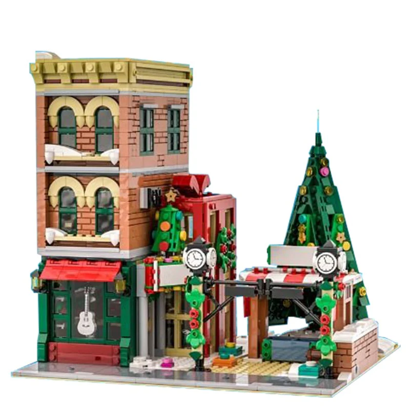 (Gobricks version) 1658pcs MOC 10308 Winter Modular Buildings LEGO Compatible - Image 2