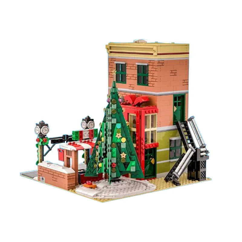 (Gobricks version) 1658pcs MOC 10308 Winter Modular Buildings LEGO Compatible - Image 3