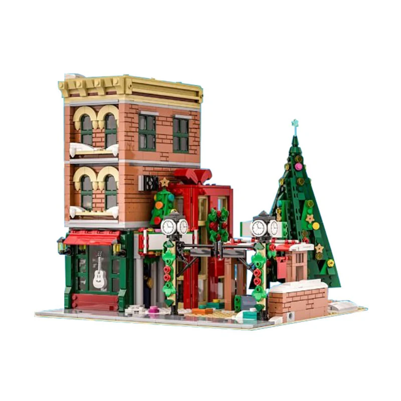 (Gobricks version) 1658pcs MOC 10308 Winter Modular Buildings LEGO Compatible - Image 4
