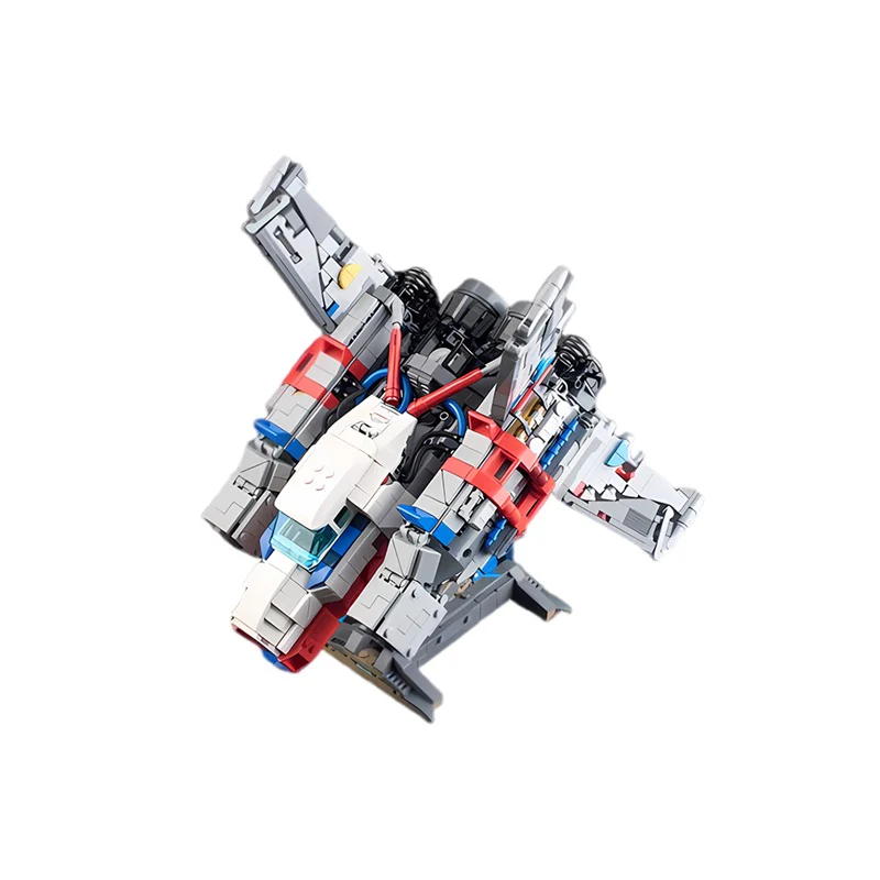 (Gobricks version) 1664pcs MOC X1-B500 Freedom Rebel Bomber LEGO Compatible - Image 3
