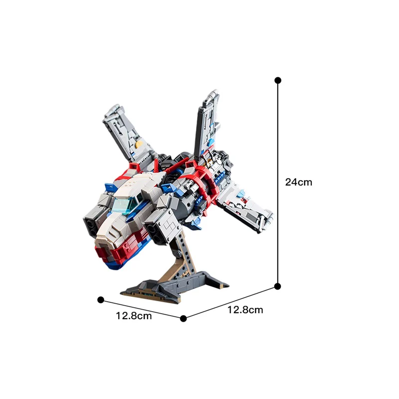 (Gobricks version) 1664pcs MOC X1-B500 Freedom Rebel Bomber LEGO Compatible - Image 5