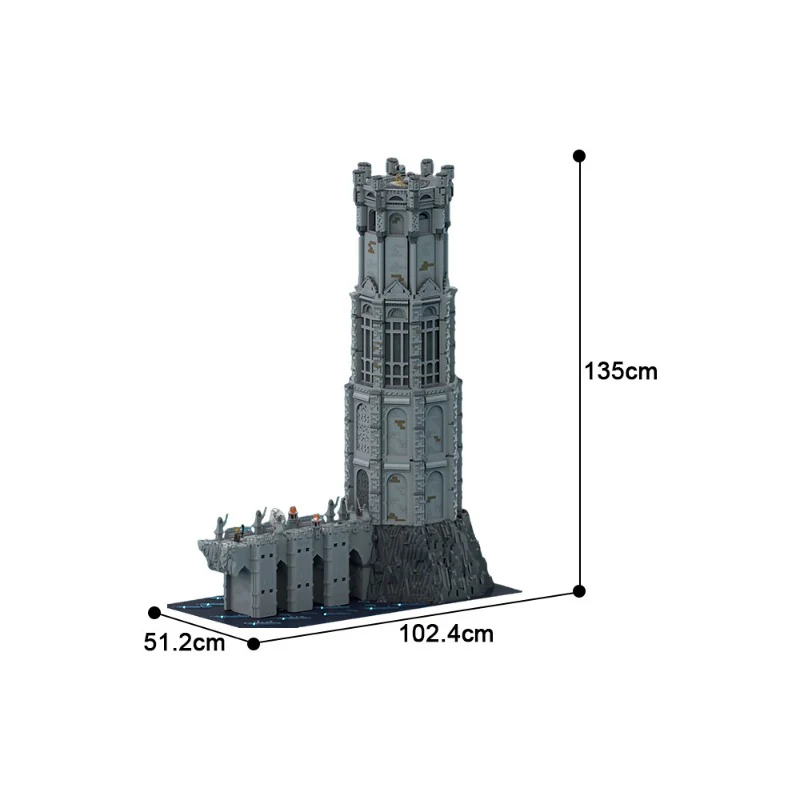 (Gobricks version) 16713pcs MOC Elden Ring Divine Tower LEGO Compatible - Image 3