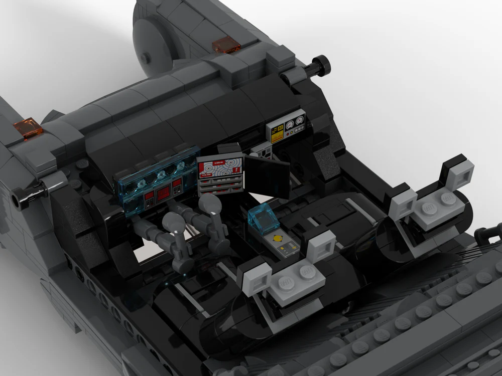 (Gobricks version) 1681pcs MOC Blade Runner 2049 Spinner LEGO Compatible - Image 3