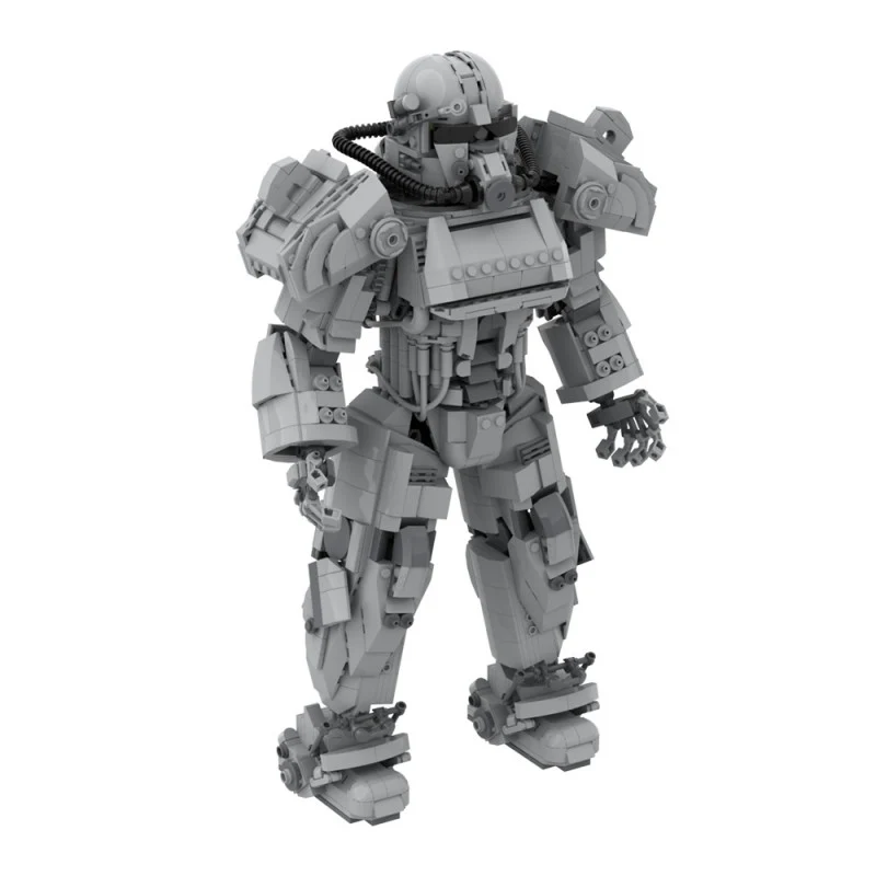 (Gobricks version) 1699pcs MOC T-60 Powered Combat Infantry Armor LEGO Compatible - Image 2